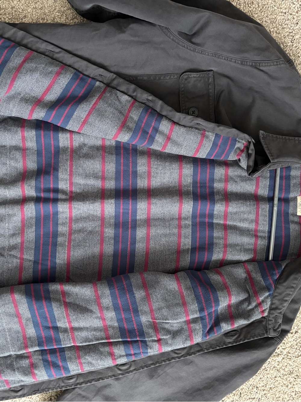 Faherty Lakeside CPO Men's Casual Light Weight Cotton Jacket - XXL - Picture 3 of 4